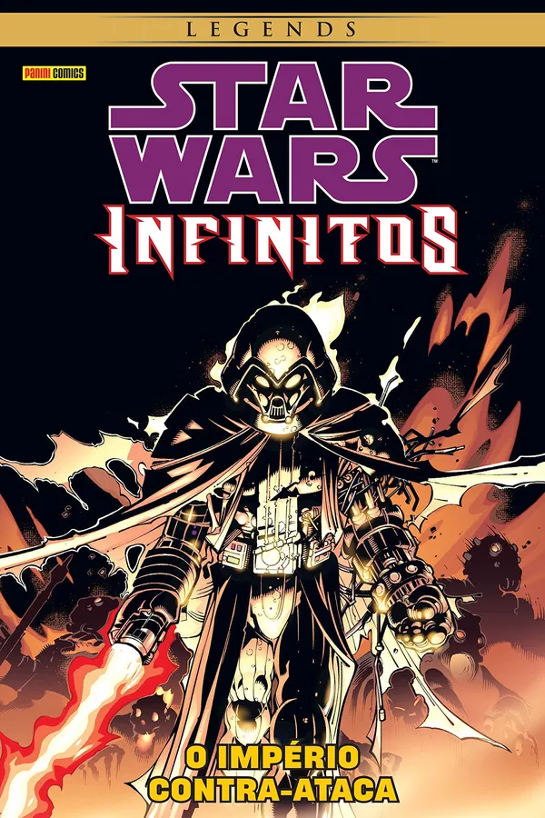 Capa de Star Wars: Infinitos - O Império Contra-Ataca