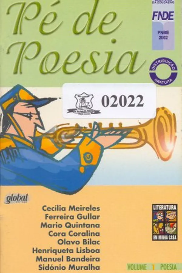 Capa de Pé de poesia