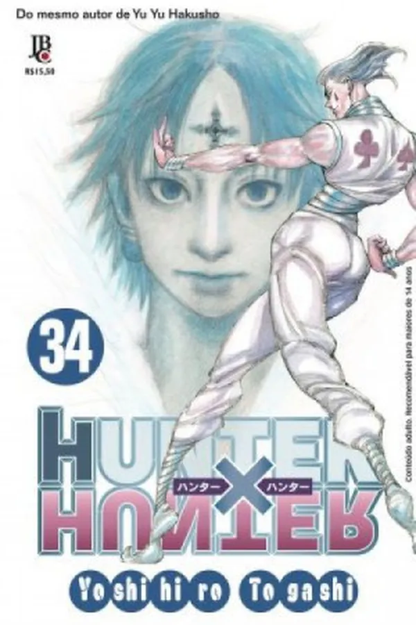 Capa de Hunter x Hunter #34