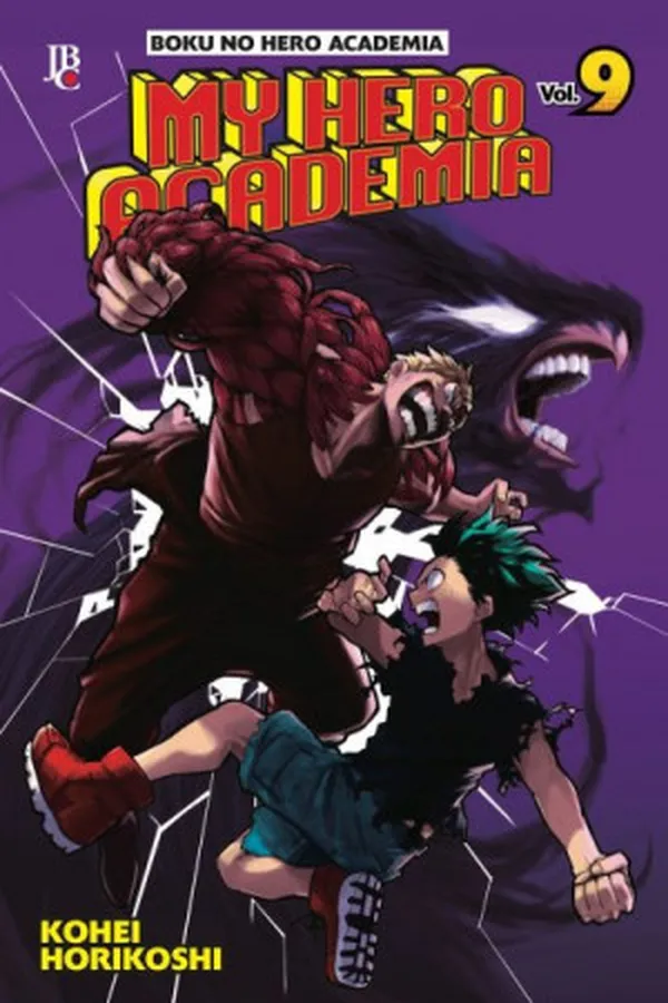 Capa de My Hero Academia #09