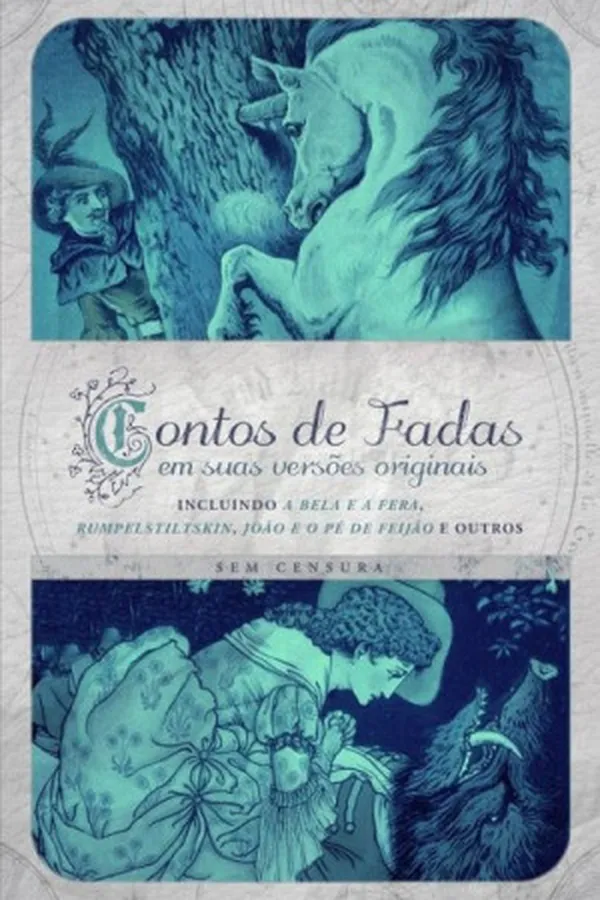 Capa de Contos de Fadas em suas versões originais
