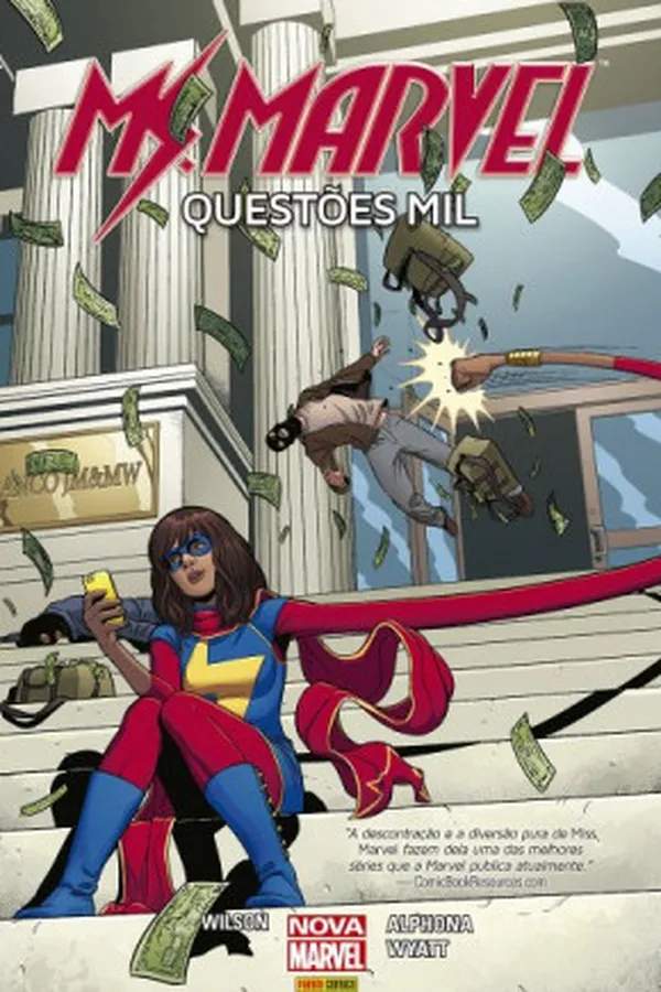 Capa de Ms. Marvel