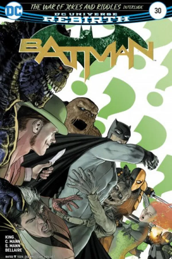 Capa de Batman #30 - DC Universe Rebirth