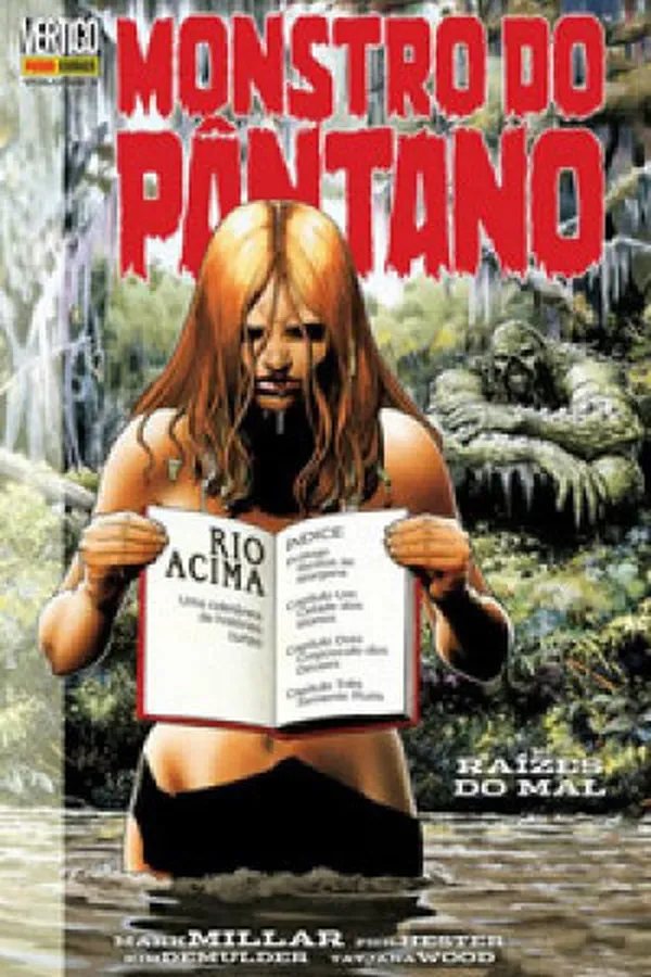 Capa de Monstro do Pântano: Raízes do Mal, Vol.3