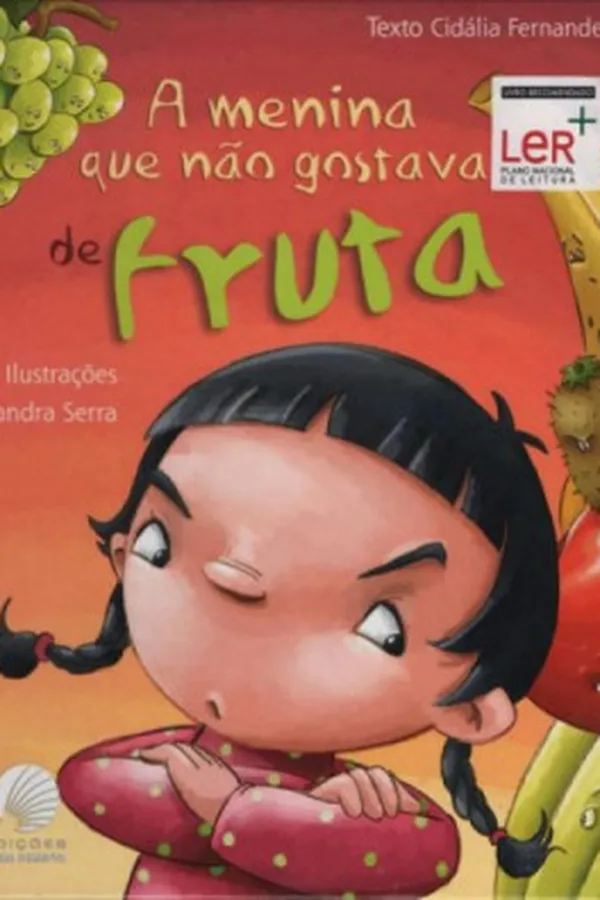 Capa de A Menina Que Não Gostava de Fruta