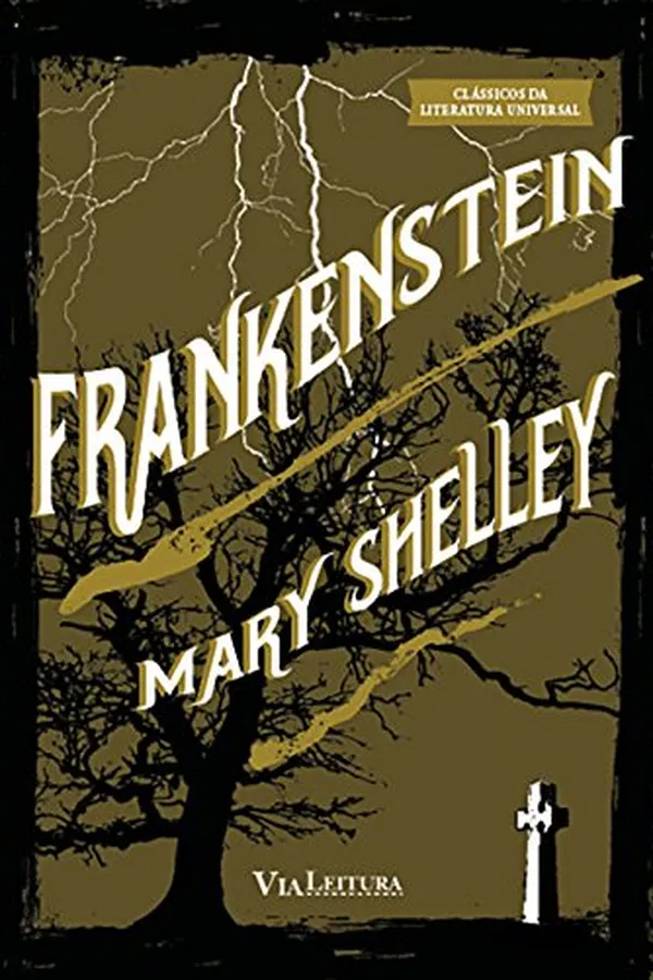 Capa de Frankenstein ou o Prometeu Moderno