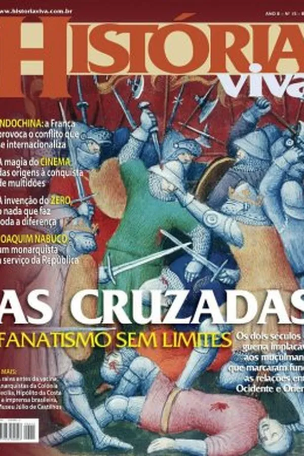 Capa de História Viva Ed. 15