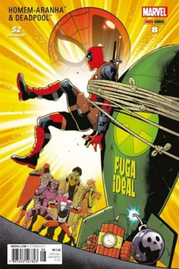 Capa de Homem Aranha & Deadpool #8