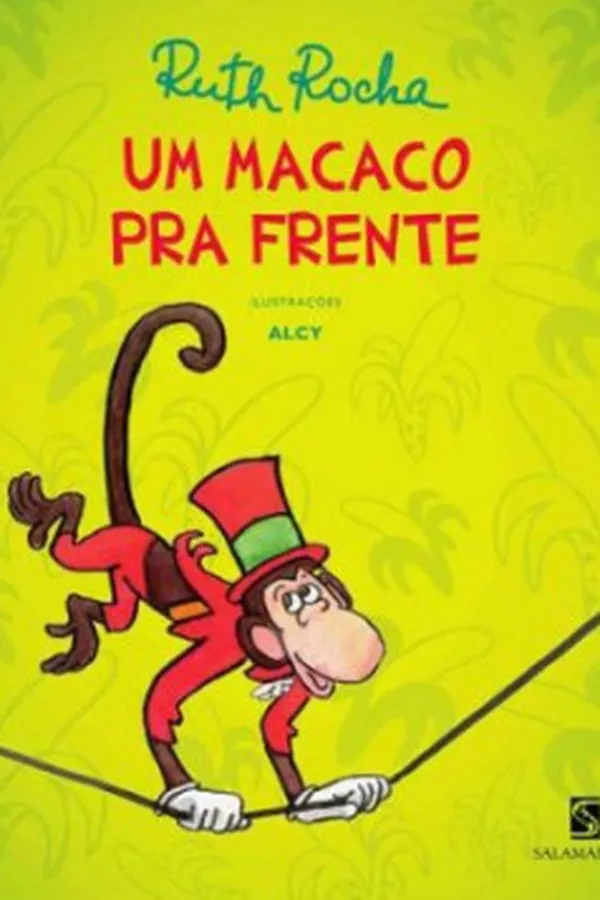 Capa de Um macaco pra frente