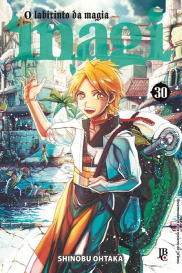 Capa de Magi - O Labirinto da Magia #30