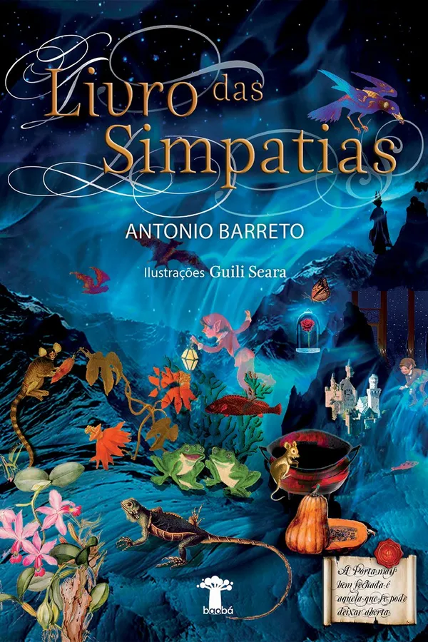 Capa de Livro das simpatias