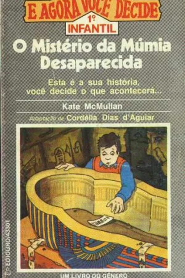 Capa de O mistério da múmia desaparecida