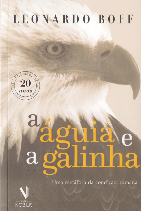 Capa de A Águia e a Galinha