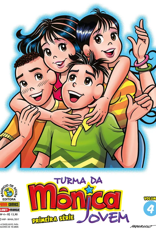 Cover of Turma da Mônica Jovem - Primeira Série - Volume 4