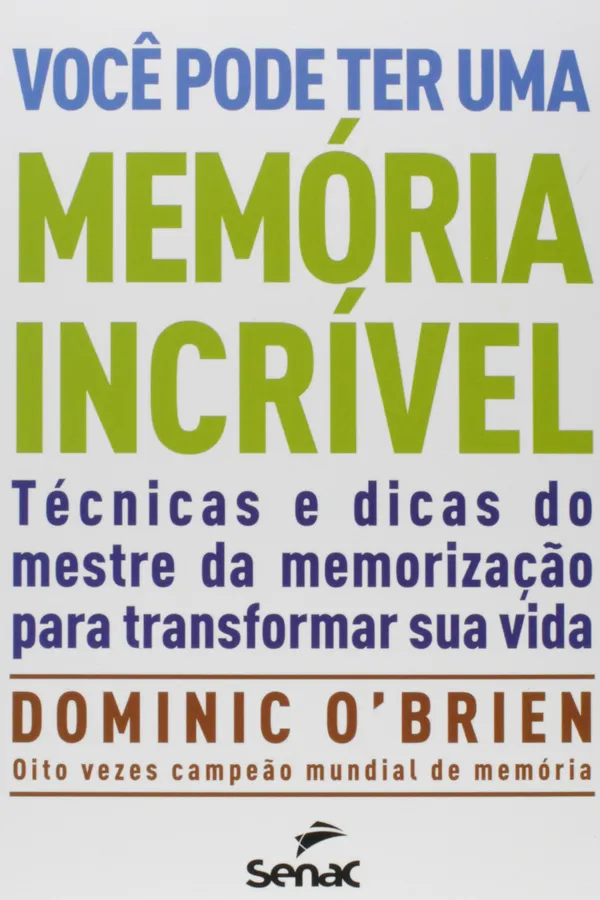 Capa de Você Pode Ter Uma Memória Incrível