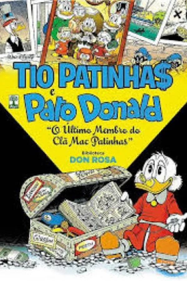 Capa de TIO PATINHA$ e Pato Donald: O Último Membro do Clã Mac Patinhas