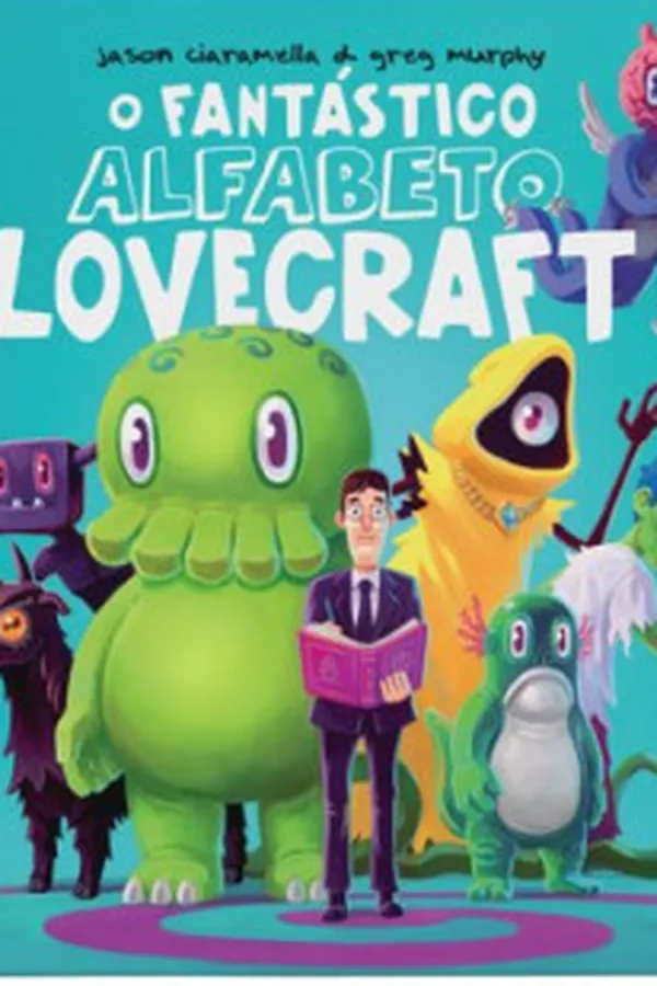 Capa de O Fantástico Alfabeto Lovecraft