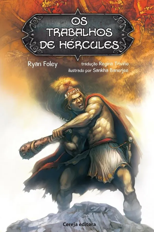 Capa de Os Trabalhos de Hércules