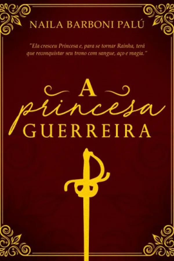 Capa de A Princesa Guerreira