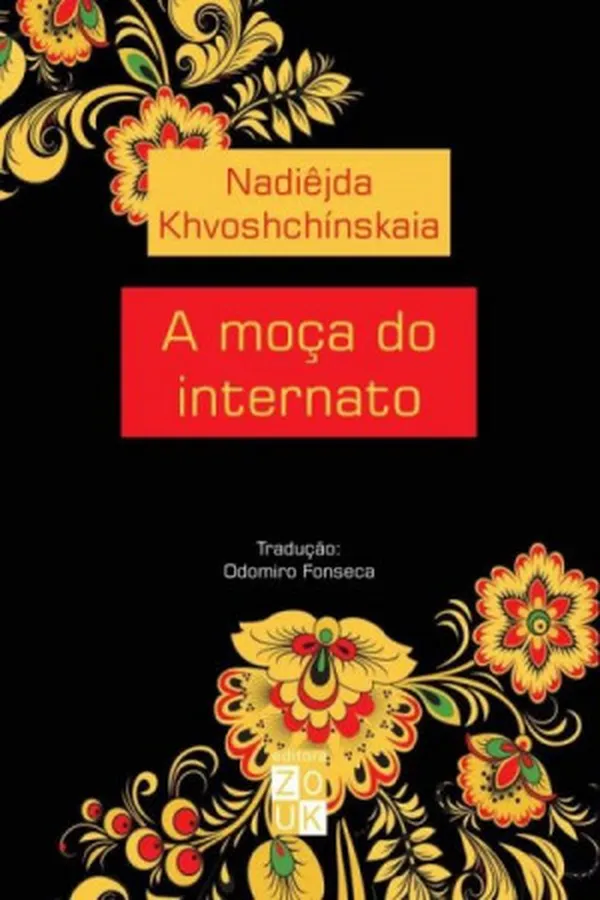 Capa de A moça do internato