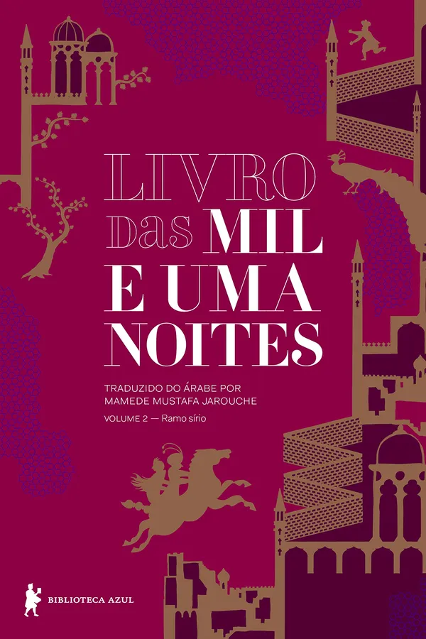Capa de Livro das Mil e Uma Noites