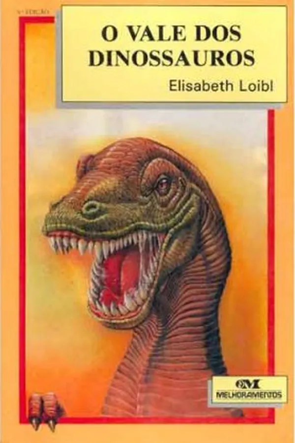 Capa de O Vale dos Dinossauros