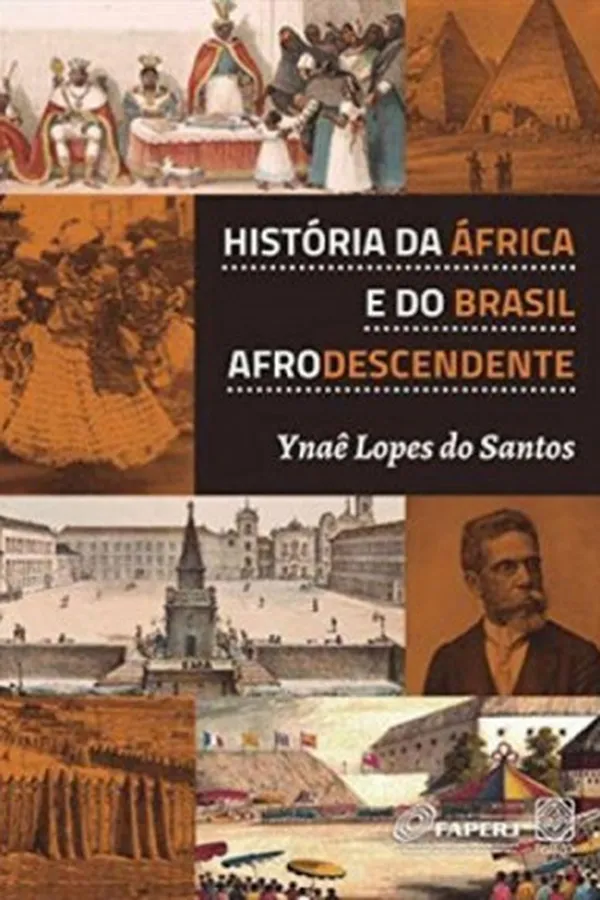 Capa de Historia da África e do Brasil Afrodescendente