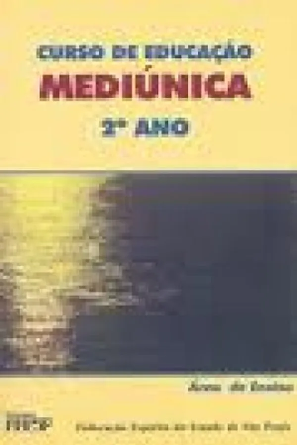 Capa de CURSO DE EDUCACAO MEDIUNICA