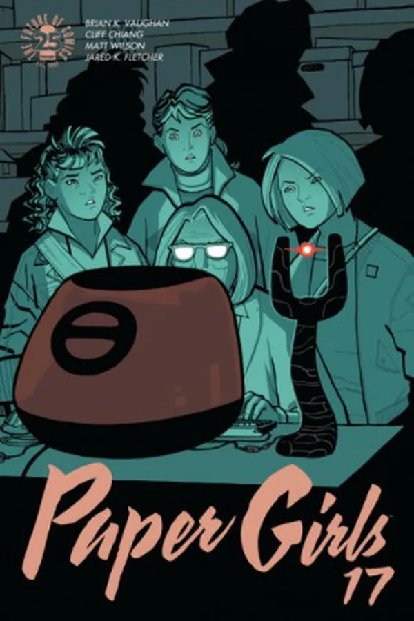 Capa de Paper Girls #17