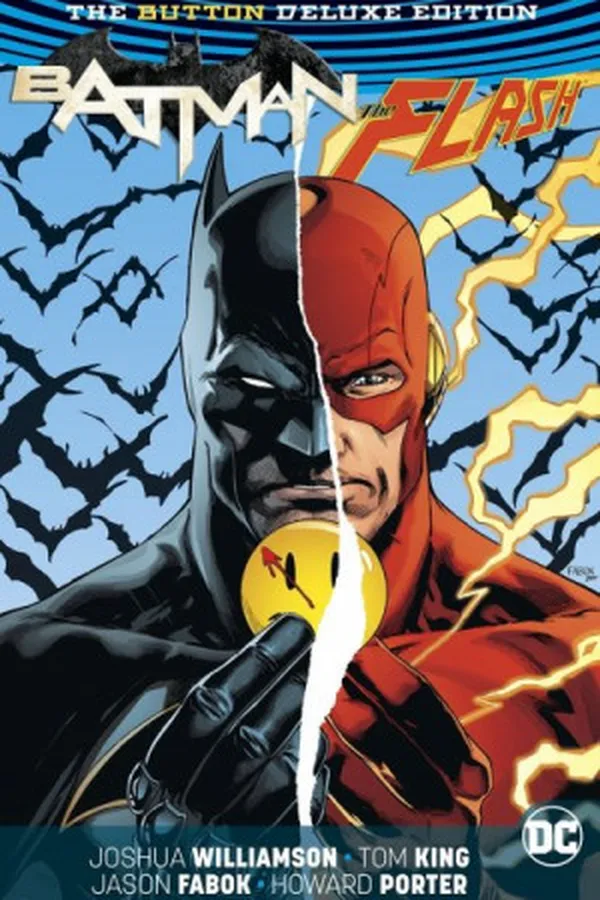 Capa de Batman/The Flash: The Button Deluxe Edition