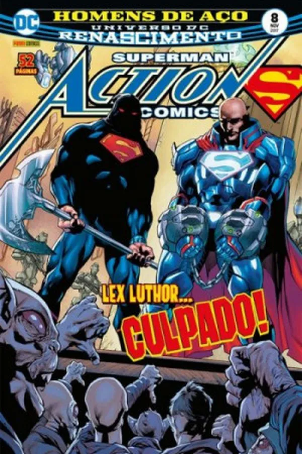 Capa de Action Comics #8
