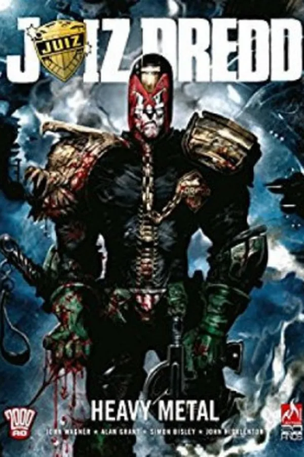 Capa de Juiz Dredd Heavy Metal