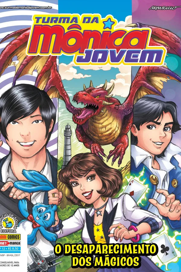 Cover of Turma da Mônica Jovem. O Desaparecimento dos Mágicos - Série 2