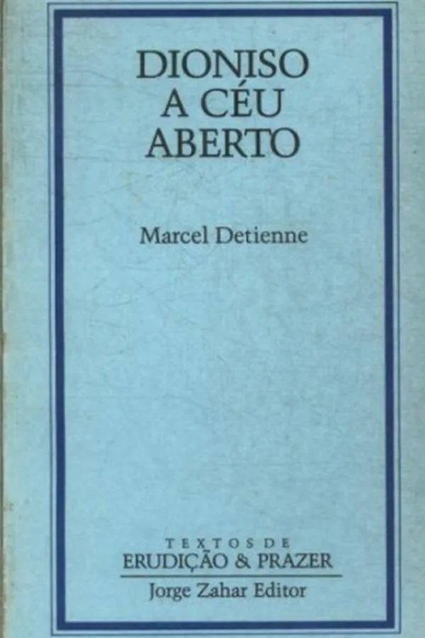 Capa de Dioniso a céu aberto
