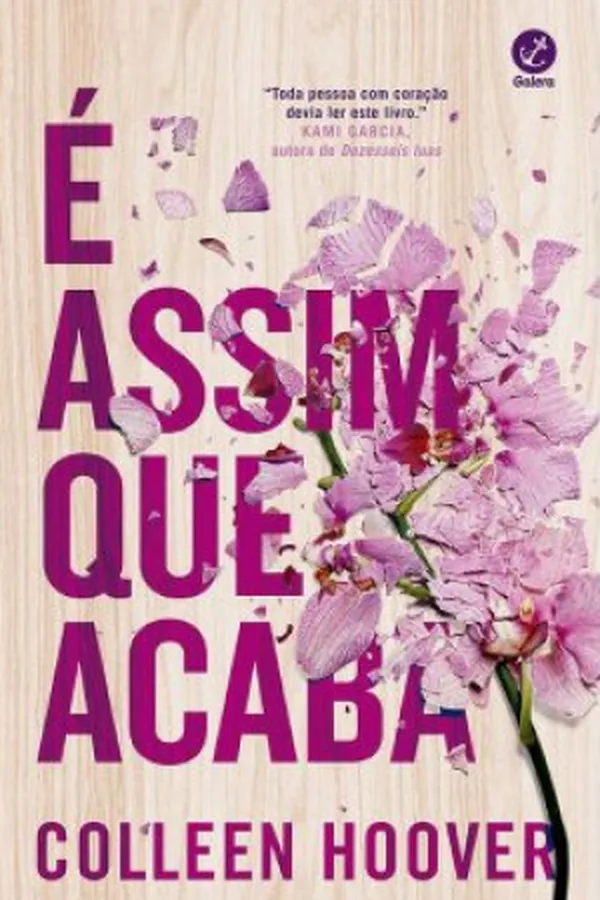 Capa de É assim que acaba