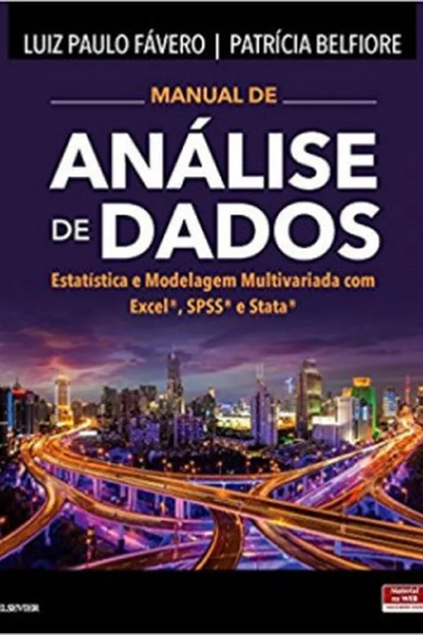 Capa de Manual de Análise de Dados