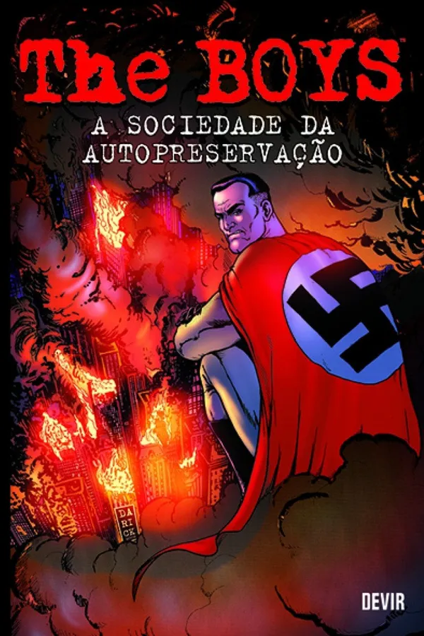 Capa de The Boys, Vol. 6 - A Sociedade da Autopreservação