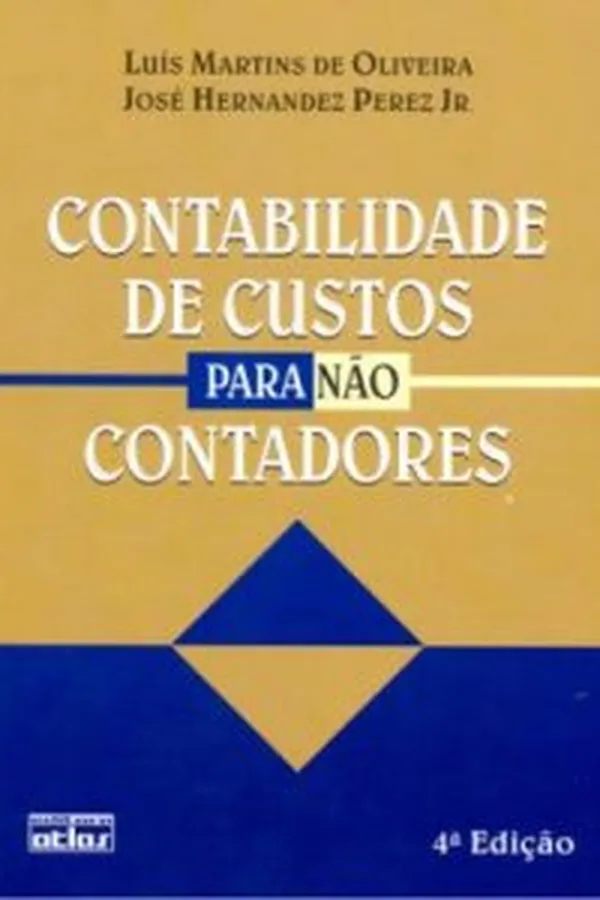 Capa de Contabilidade de custos para não contadores