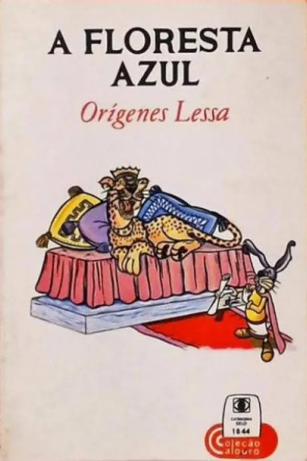 Capa de A Floresta Azul