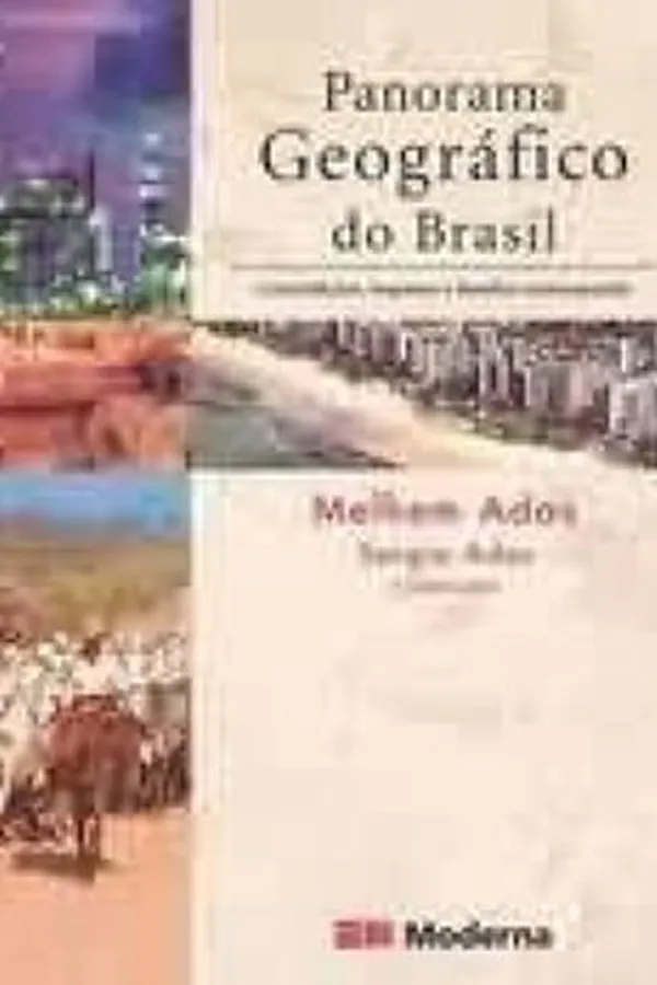 Capa de Panorama Geográfico do Brasil