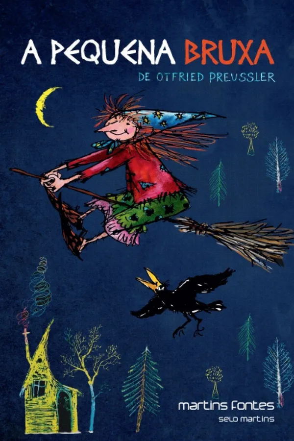 Capa de A Pequena Bruxa