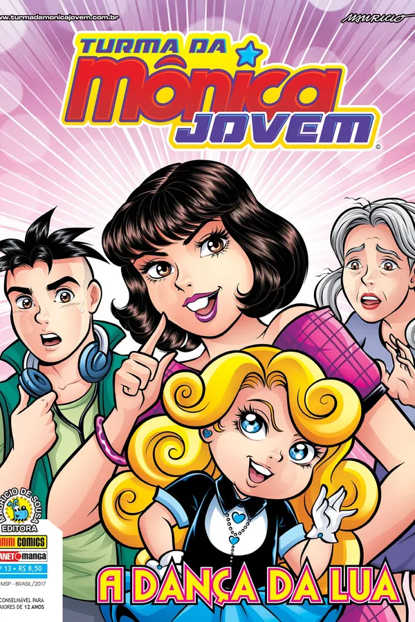 Capa de Turma da Mônica Jovem #113