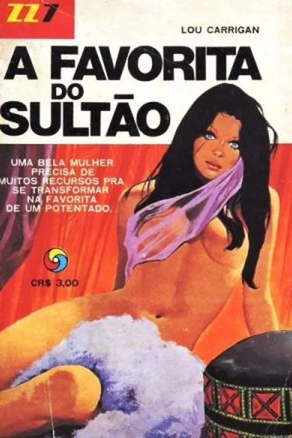 Capa de A Favorita do Sultão