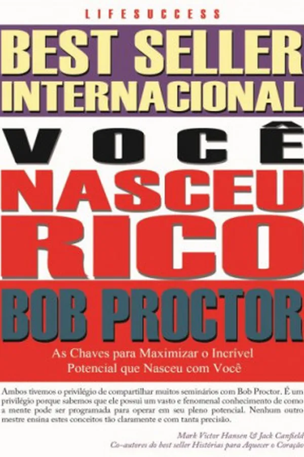 Capa de Você Nasceu Rico