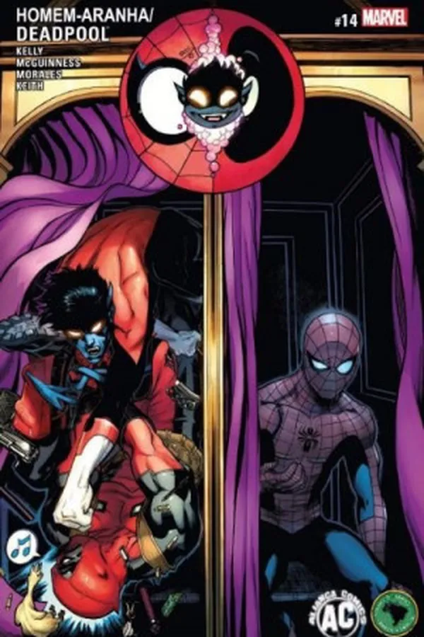 Capa de Homem-Aranha e Deadpool #14