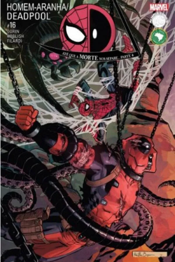 Capa de Homem-Aranha e Deadpool #16