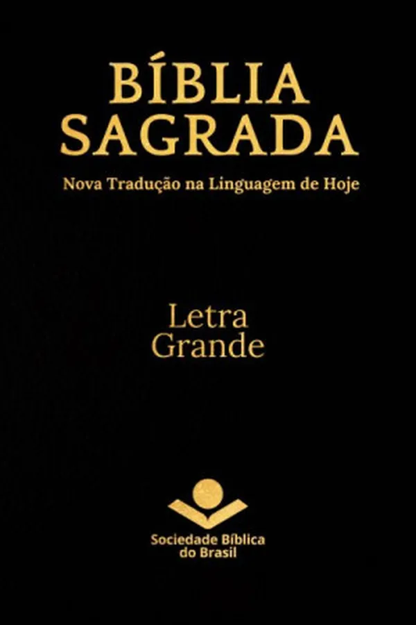 Capa de Bíblia sagrada NTLH