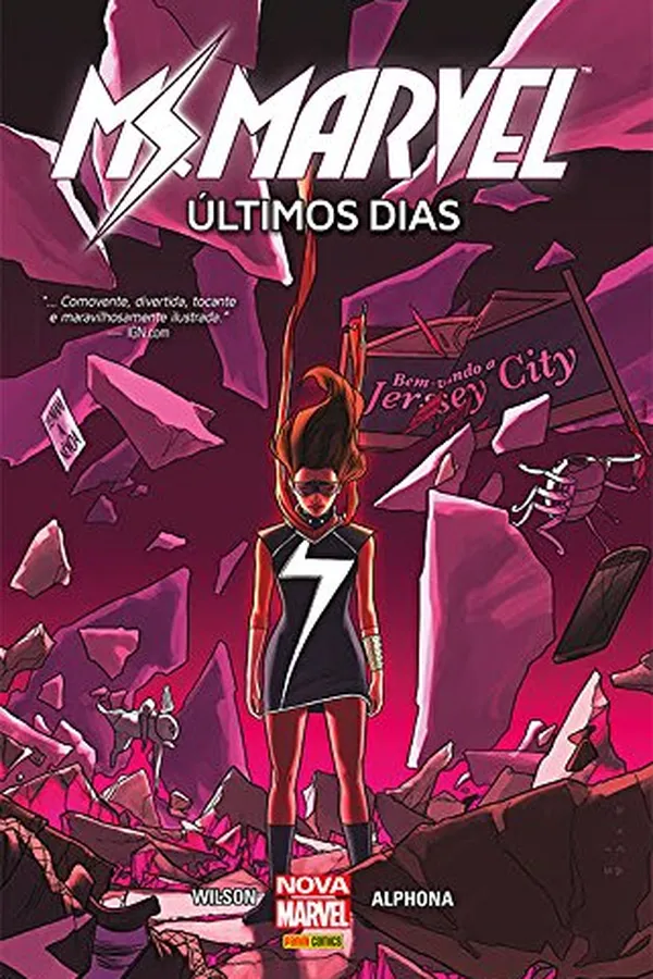 Capa de Miss Marvel - Últimos Dias