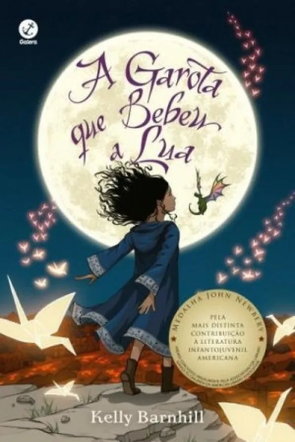 Capa de A Garota Que Bebeu a Lua