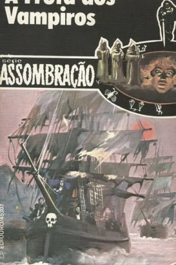 Capa de A Frota dos Vampiros